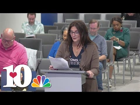 Moms for Liberty and Knox County School Board members challenge school district on books in school l