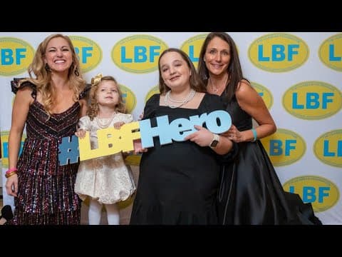 The Lilabean Foundation raises awareness and funds for pediatric brain cancer research