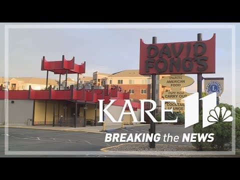 After more than 60 years of service, Bloomington's David Fong's restaurant announces closure