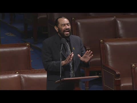 Democratic representative censured after interrupting President Trump's joint-address