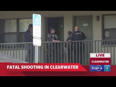 Police: Man dead following shooting at Clearwater apartment complex