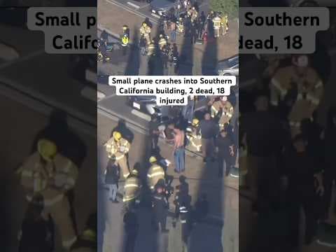 A small planet crashed through a roof near Fullerton Airport on Thursday. #news