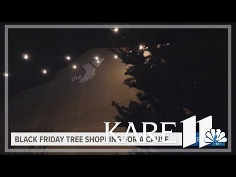 Black Friday tree shopping for a cause