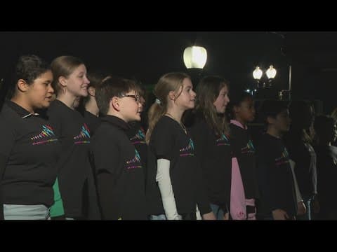 City Ridge in Northwest DC held its second annual tree lighting ceremony Saturday evening