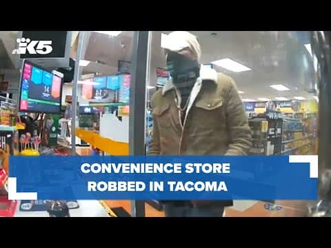 Convenience store robbed in Tacoma