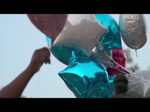 Family releases balloons to mourn father killed in fiery I-35W crash