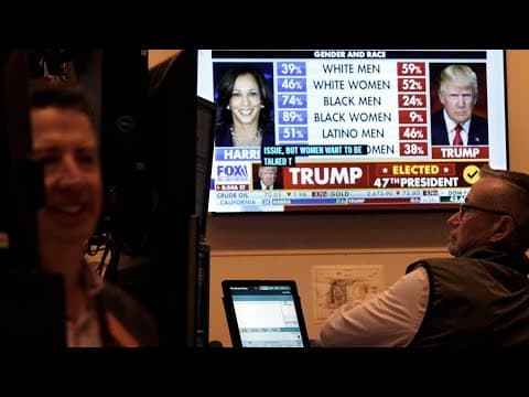 Stocks and bitcoin jump after Trump's victory. So do worries about inflation as Dow surges 1,300