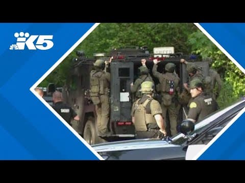 Thurston County deputies search for armed suspect