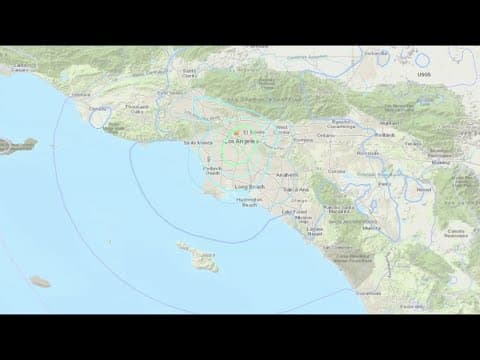 Los Angeles hit by 4.4 magnitude earthquake