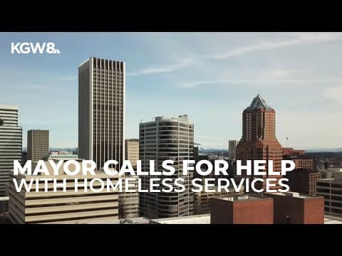 Portland mayor makes direct plea for residents to support city homeless shelters