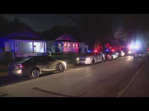 Man killed when bullets rip through Indianapolis homes