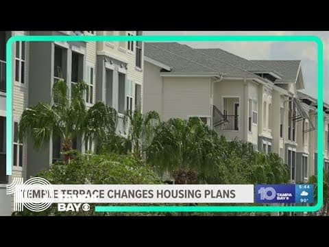 City of Temple Terrace changes housing plans