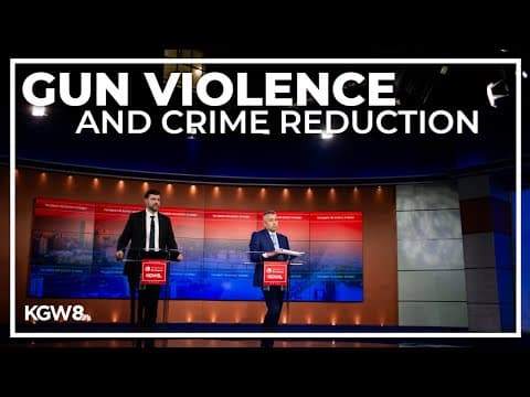 Multnomah County DA Debate: Reducing gun violence, overall crime