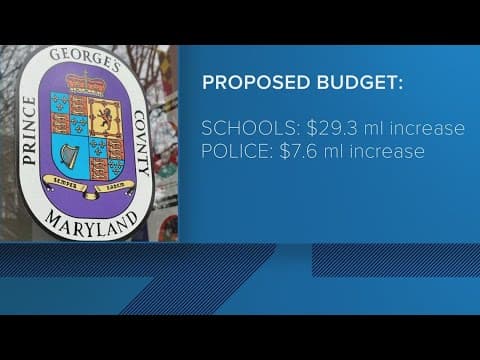 Budget cuts announced as Prince George's County works to cover a $171 million shortfall