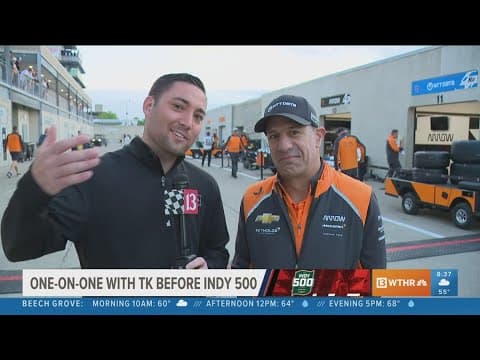 One-on-one with Tony Kanaan before the Indy 500