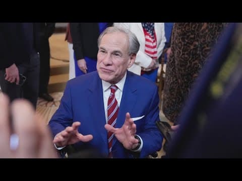 Texas Gov. Abbott supports amendment to make it harder to bail out suspected violent offenders