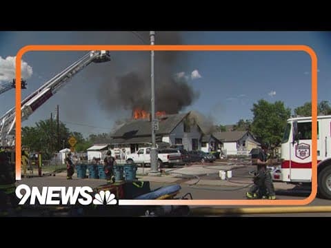 2 taken to hospital after fire in Commerce City home
