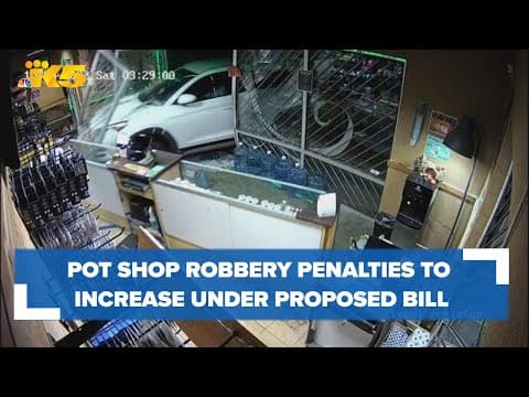 Pot shop robbery penalties would increase under proposed Senate bill