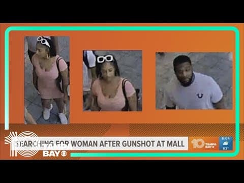 Deputies looking for woman after gunshot at mall in Brandon