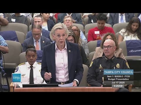 Tampa residents can weigh in on city's spending plan at public hearing