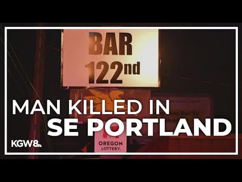 Man fatally shot in Southeast Portland