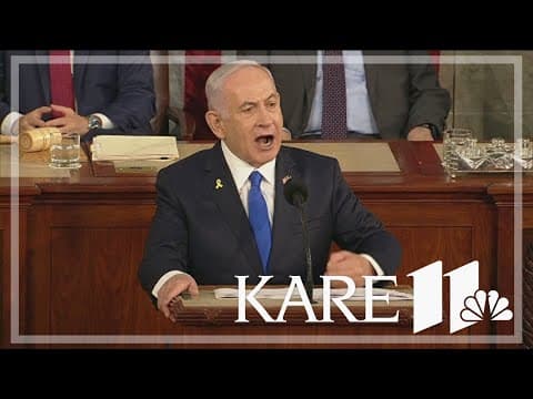 Benjamin Netanyahu addresses Congress