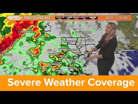 New Orleans Weather: Rare, significant threat for severe weather in Louisiana and Mississippi today