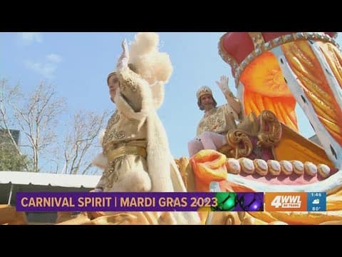 Mayor Cantrell toasts Rex, King of Carnival 2023