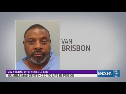 Man sentenced for killing his girlfriend's teen daughter while trying to rape her, DA's office says