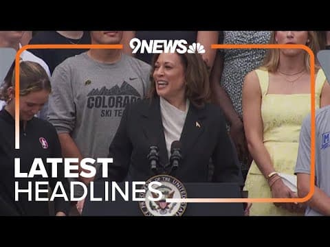 Latest headlines | Harris looks to lock up Democratic nomination after Biden steps aside