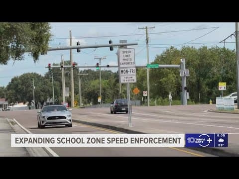 Hillsborough County to enforce school zone speed cameras for entire school day