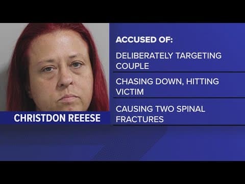 Auburndale woman accused of hitting estranged husband's new girlfriend with car