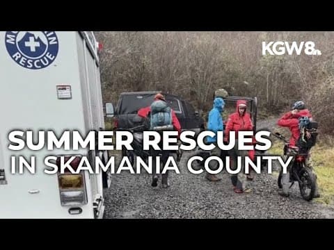 Skamania County rescues jump 550% this summer
