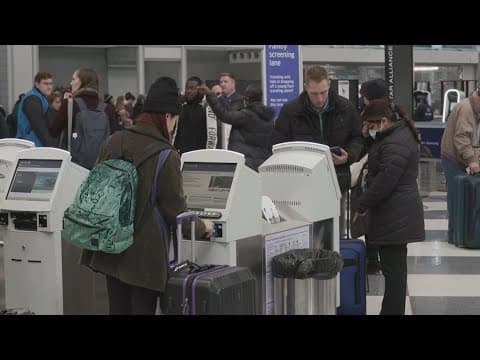 Holiday air travel by the numbers in the US