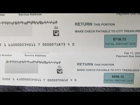 San Diego man received 10 months' worth of water bills in same week