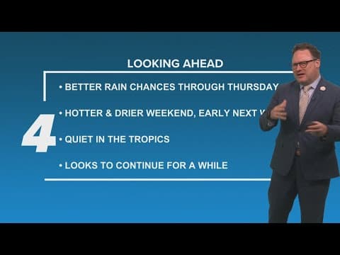 New Orleans Weather: Wetter than normal Tuesday