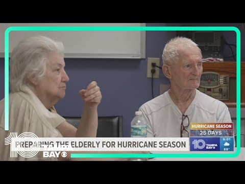 Hillsborough County officials prepare seniors ahead of hurricane season