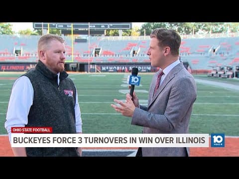 Ohio State dominates Illinois in Big Ten road trip