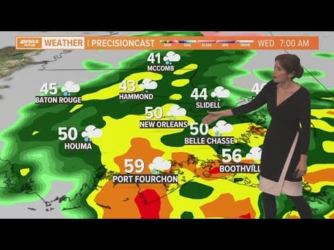 Weather: Rain arrives Wednesday morning, staying chilly and breezy