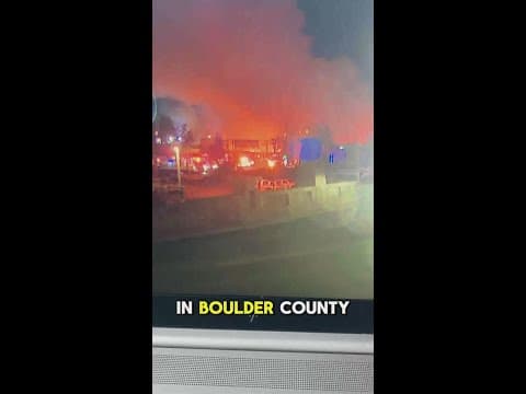 Nederland Fire Evacuation Lifted