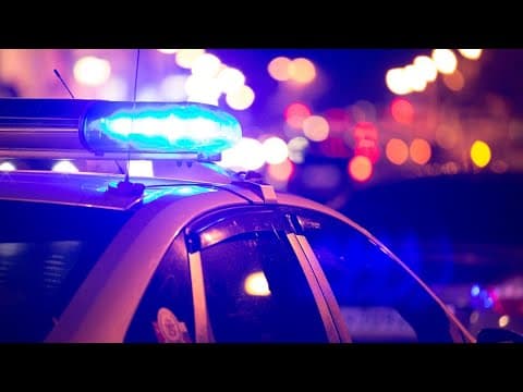 WATCH: Police give update after jump-in crash leads to woman hospitalized