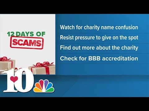 12 Days of Scams: Beware of fake charities