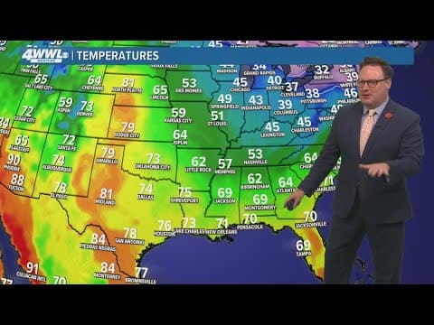 New Orleans Weather: Gorgeous spring weather to continue