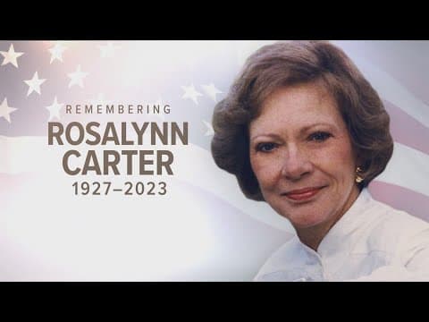 Rosalynn Carter, former US first lady, dead at 96