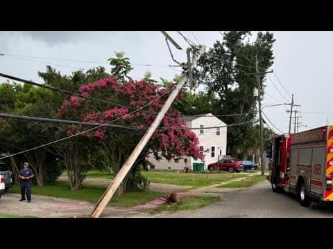 Power restored in Jefferson Parish after vehicle hits power pole