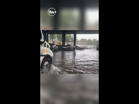 October rainstorm in Los Angeles
