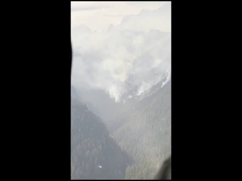 Rain moving into western Washington helping firefighting efforts