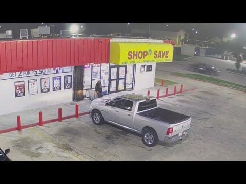 Harris County deputies searching for suspects in black sedan that killed innocent bystander