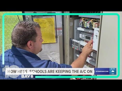 How Hillsborough County schools are keeping the A/C on