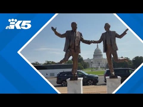 Trump and Epstein statue appears on National Mall